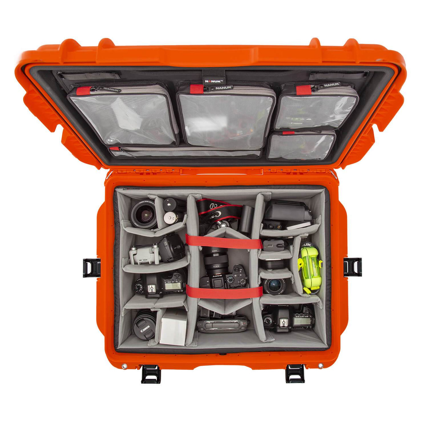 NANUK 955 Pro Photo Kit-Camera Case-Black-NANUK