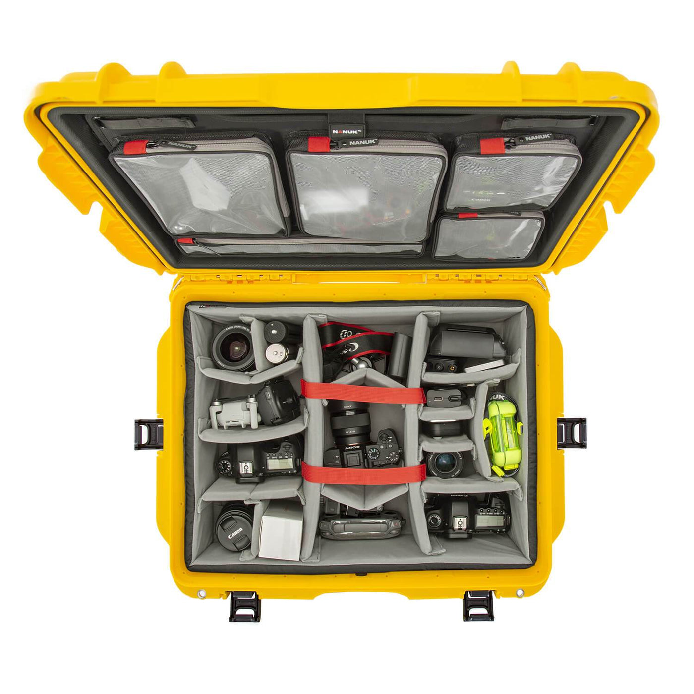 NANUK 955 Pro Photo Kit-Camera Case-Black-NANUK