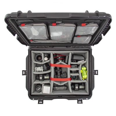 NANUK 955 Pro Photo Kit-Camera Case-Black-NANUK