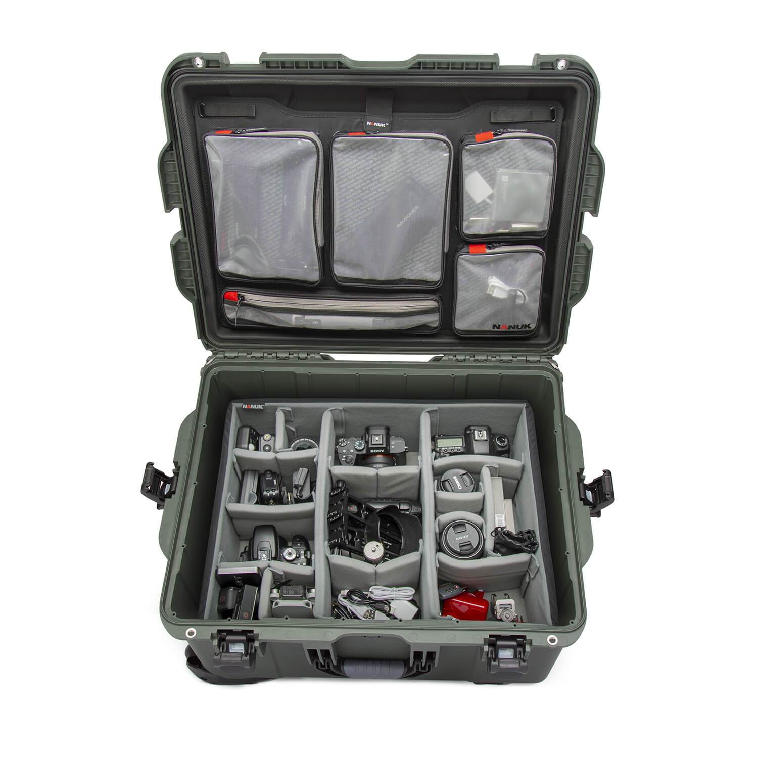 NANUK 960 Pro Photo Kit-Camera Case-Black-NANUK