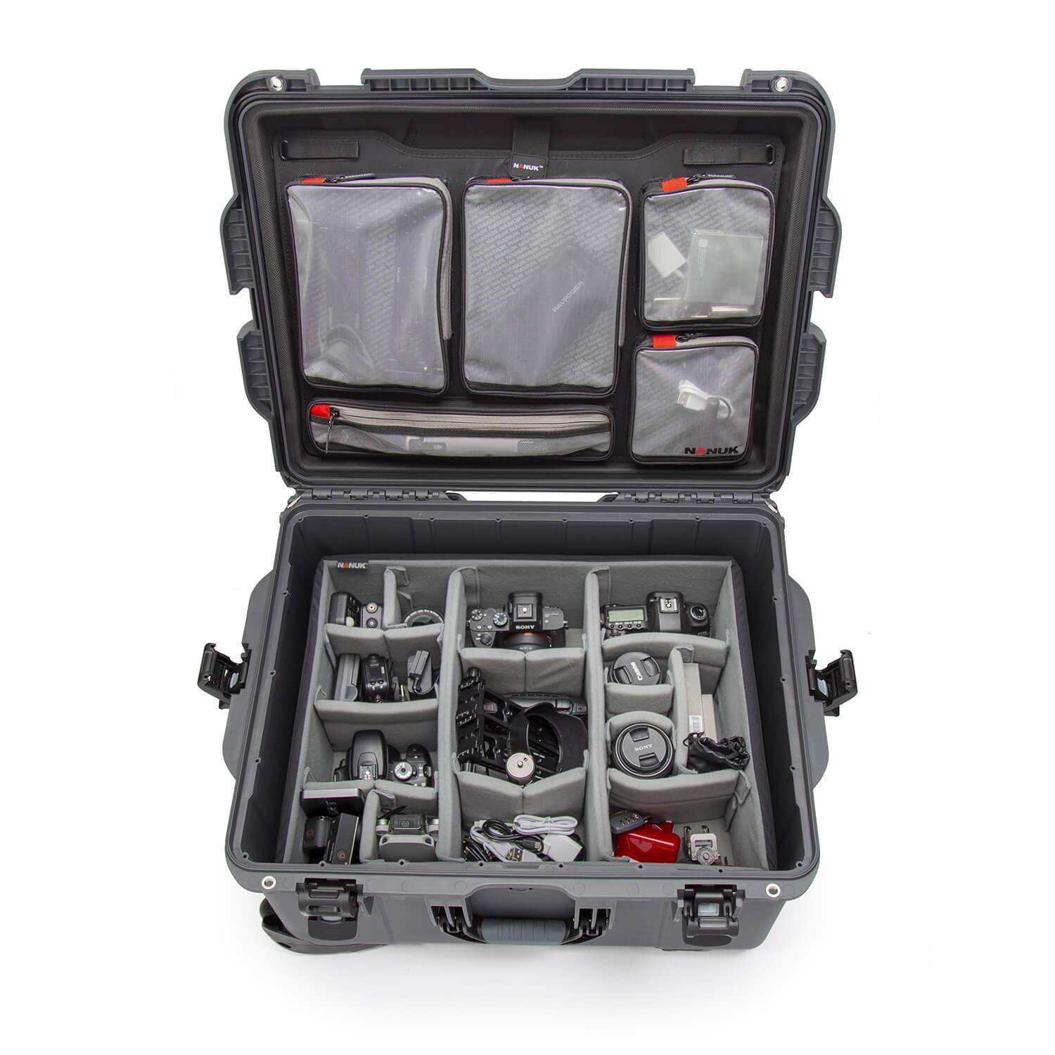 NANUK 960 Pro Photo Kit-Camera Case-Black-NANUK