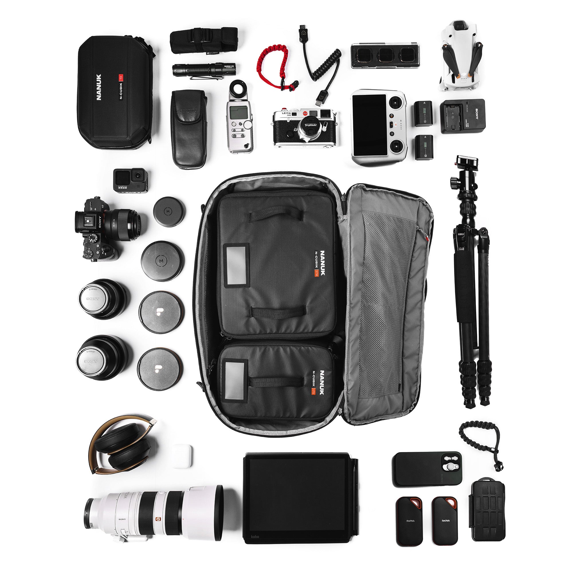 NANUK Camera and Drone Duffle Bag in 40L