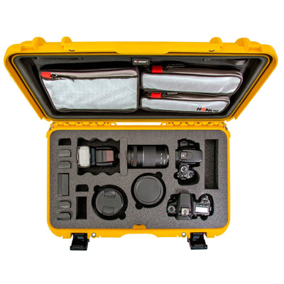 NANUK 935 DSLR Camera Case-Camera Case-Black-Lid Organizer-NANUK