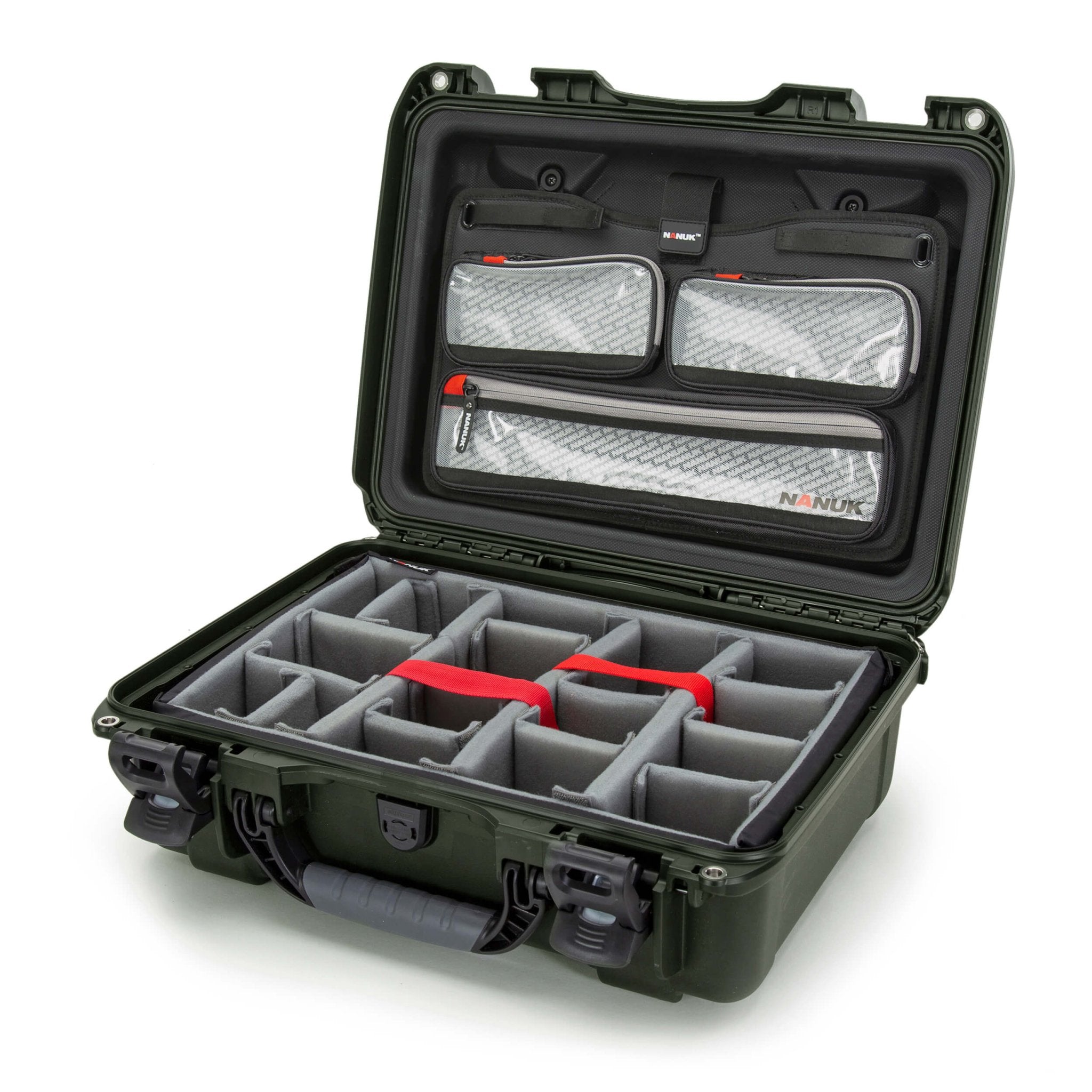 NANUK 925ハードケース（オリーブグリーン） NANUK 925 Pro Photo Kit | Photography Hard Case to Store Photo Cameras