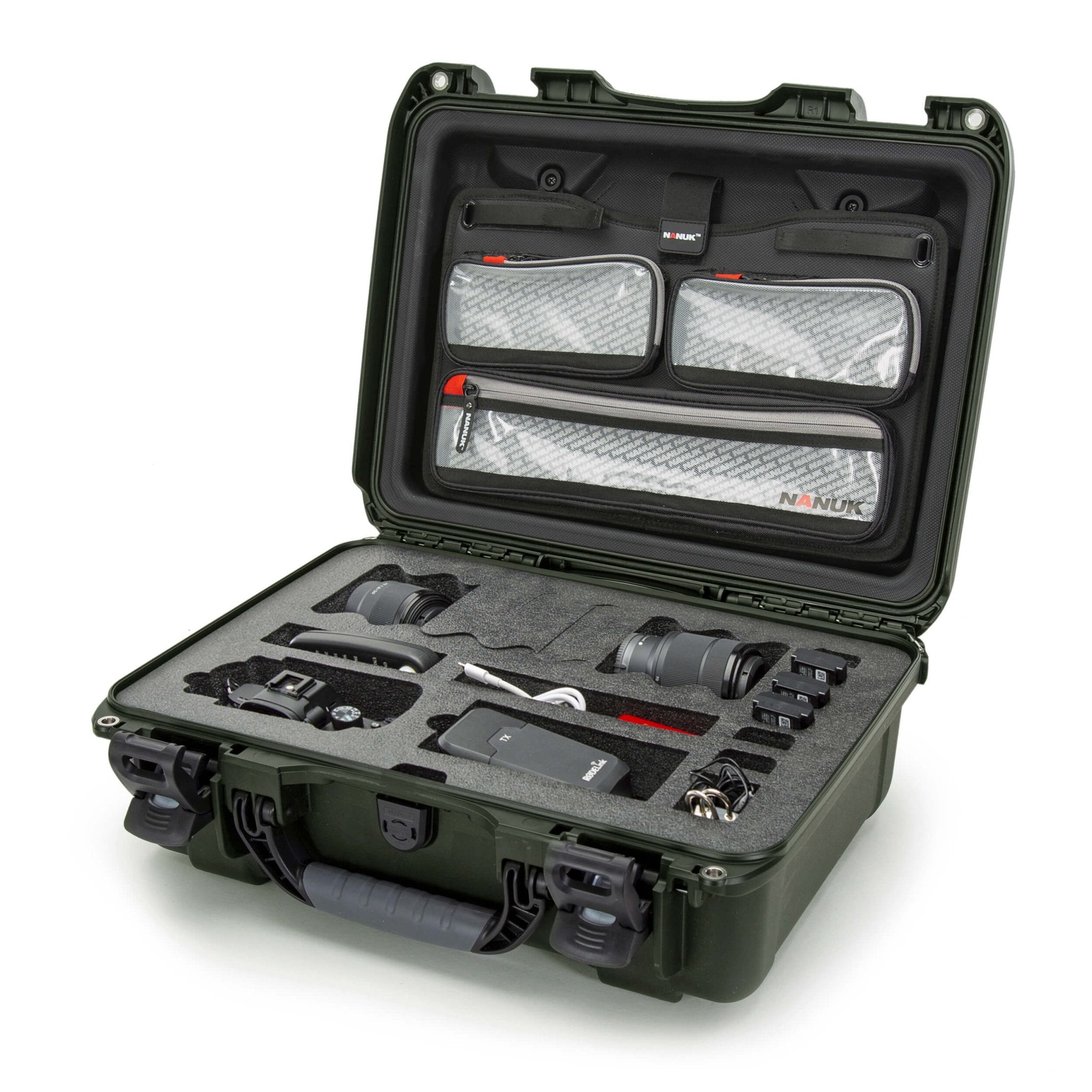 NANUK 925 DSLR Camera Case With Lid Organizer - Camera Case - NANUK Europe