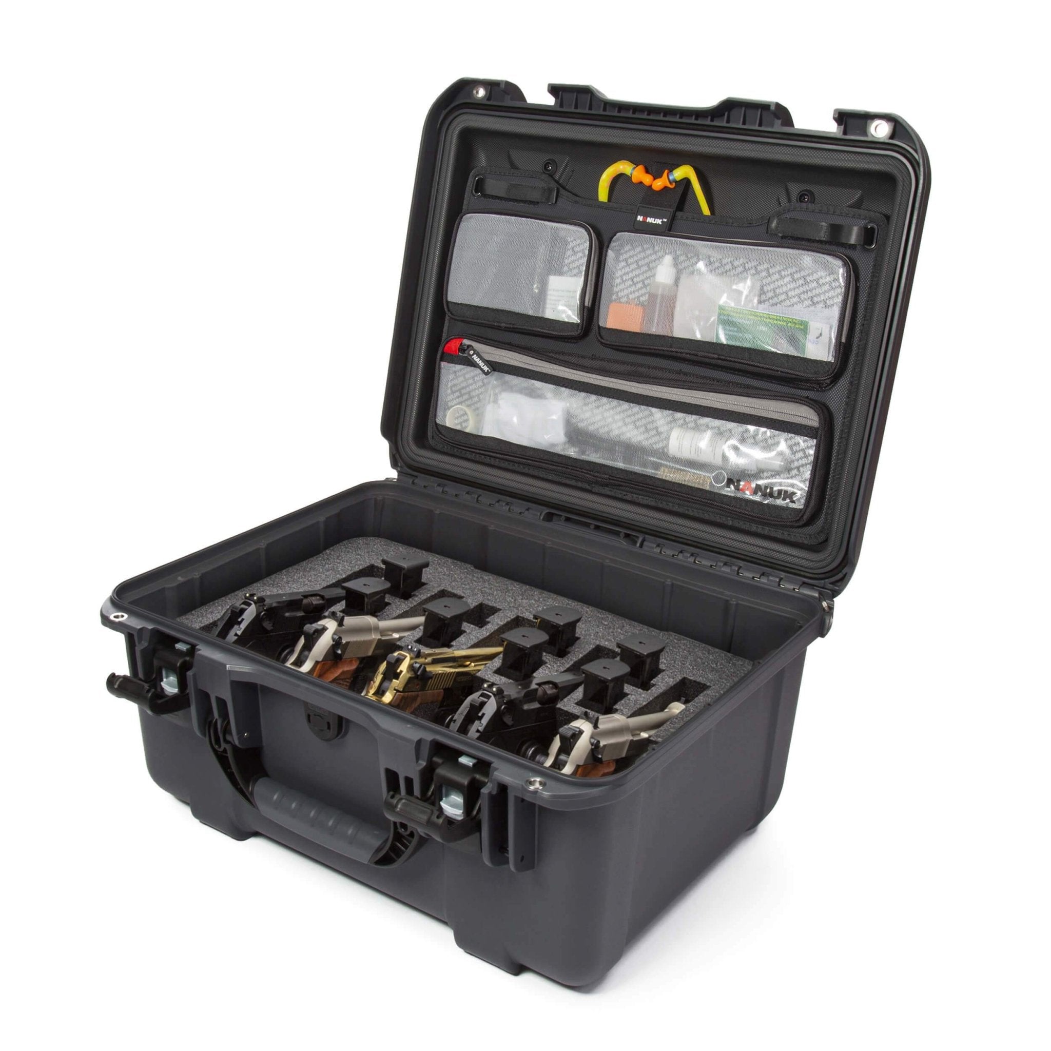 NANUK 933 5 UP Gun Case With Lid Organizer - Gun Case - NANUK Europe