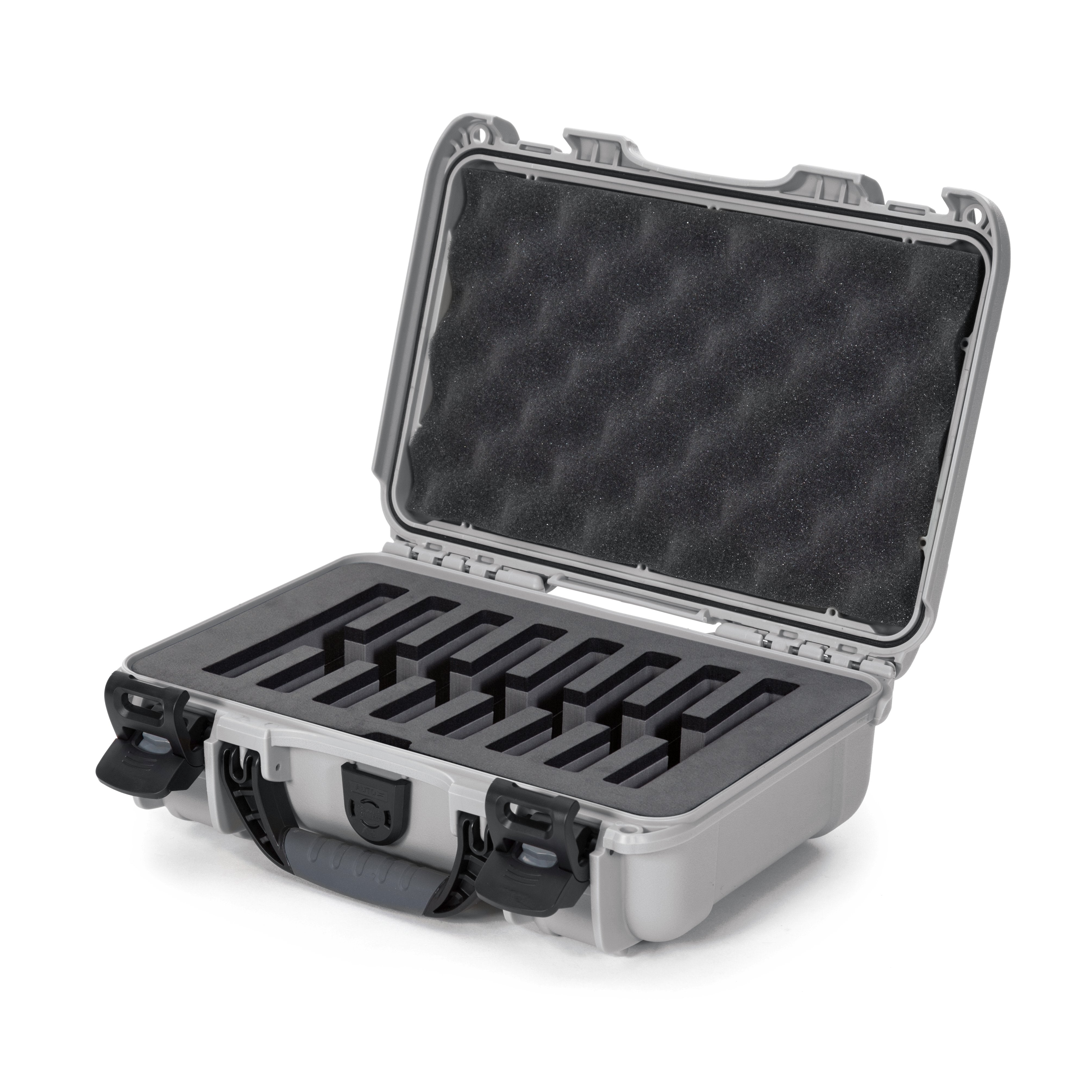 NANUK 909 8-Knife Case-Outdoor Case-Silver-NANUK