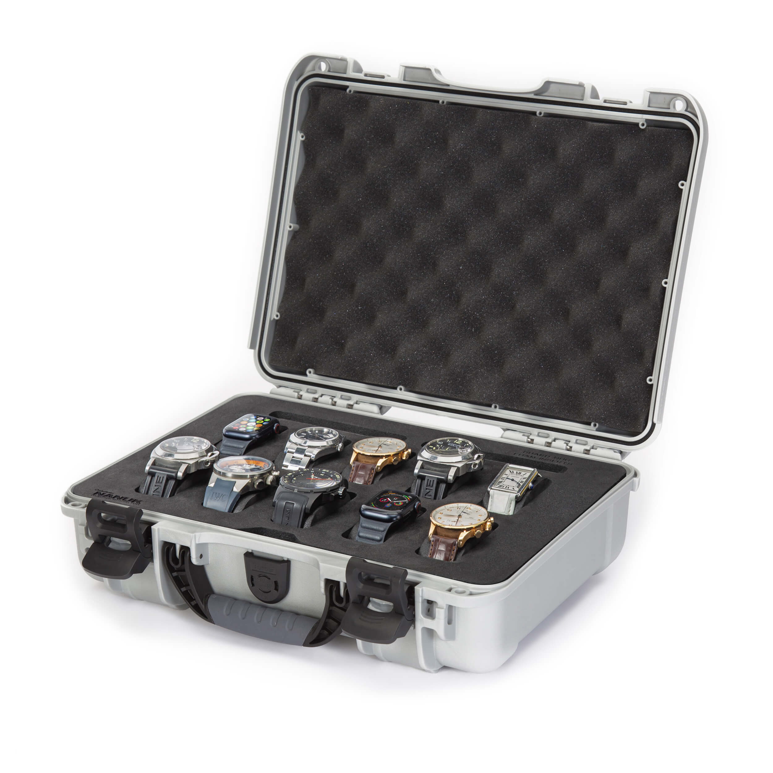 NANUK 910 10-Watch Case in Silver