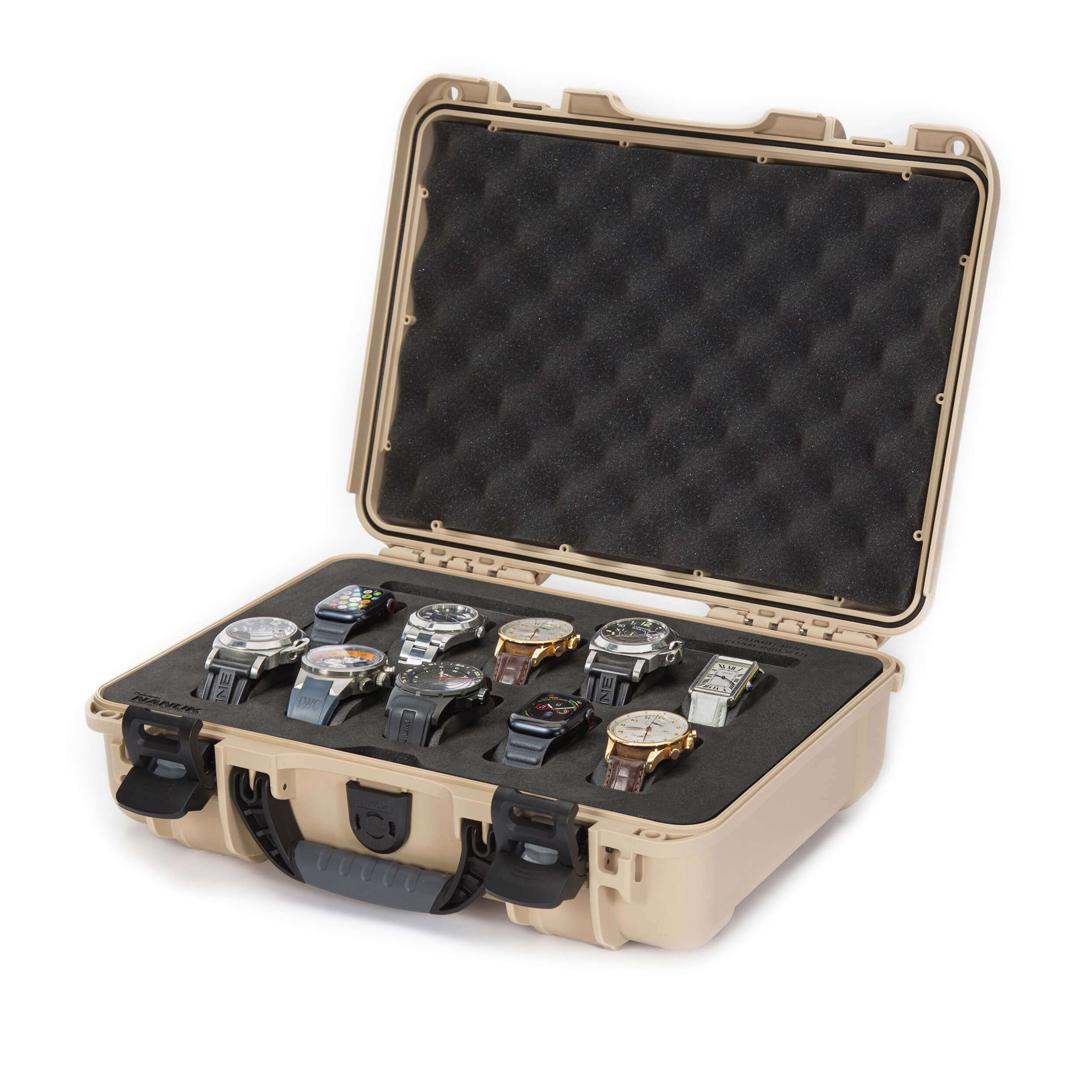 NANUK 910 10-Watch Case in Tan