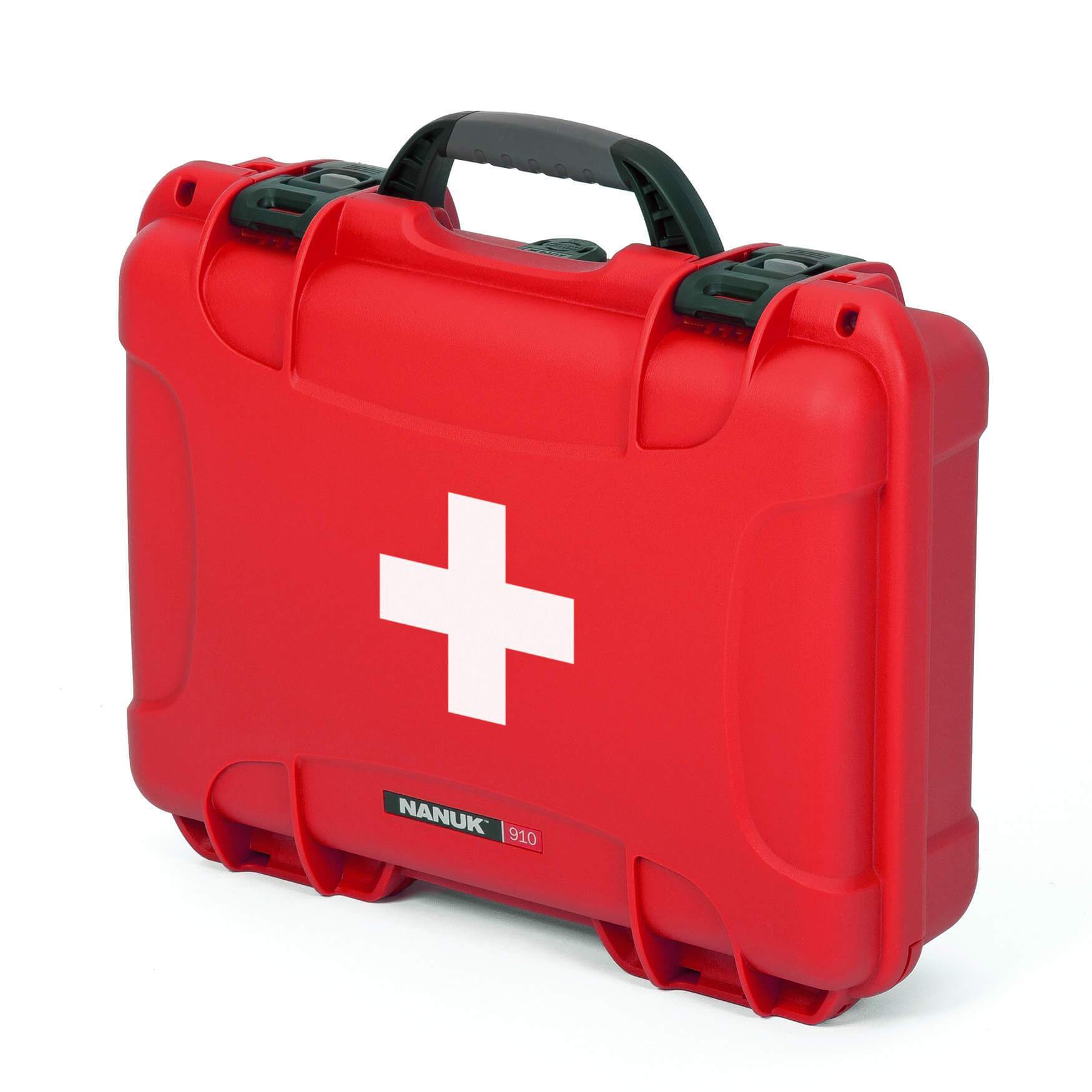 NANUK 910 First Aid valise-Outdoor Valise-Rouge-NANUK